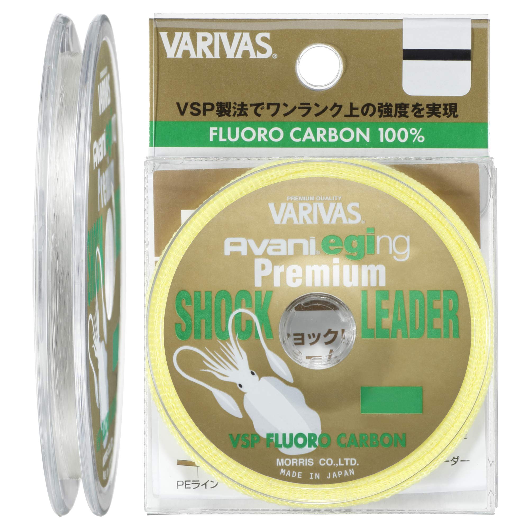 MORRIS Shock Leader Varivas Avani Egging Premium VSP Fluorocarbon 30m 12lb Natural 2.5
MORRIS Shock Leader Varivas Avani Egging Premium VSP Fluorocarbon 30m 12lb Natural 2.5