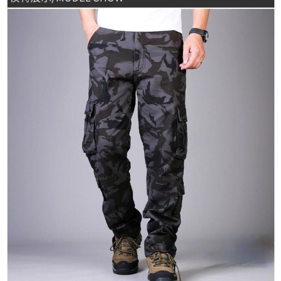 Fashion Camouflage Trousers Men s Work Trousers Thick Section Straight Trousers Large Size Casual Trousers Wear-resistant Wear Trousers 44
Fashion Camouflage Trousers Men s Work Trousers Thick Section Straight Trousers Large Size Casual Trousers Wear-resistant Wear Trousers 44