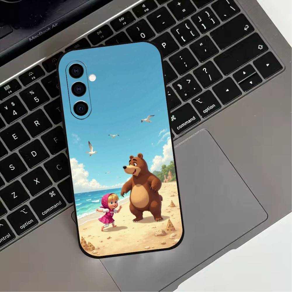 Cute Masha and the B-Bears Phone Case For Samsung Galaxy A73,A72,A71,A70,A53,A52,A51,Others Soft Black Cover Samsung a71 4g
Cute Masha and the B-Bears Phone Case For Samsung Galaxy A73,A72,A71,A70,A53,A52,A51,Others Soft Black Cover Samsung a71 4g