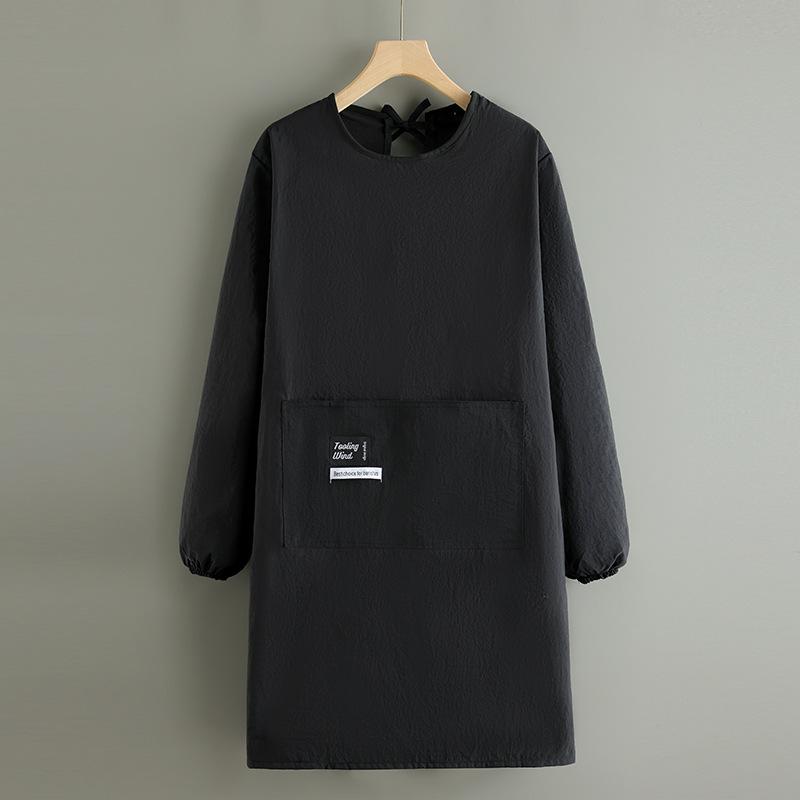 Unisex Korean Lapel Taslon Pullover Apron for Cooking One Size
Unisex Korean Lapel Taslon Pullover Apron for Cooking One Size