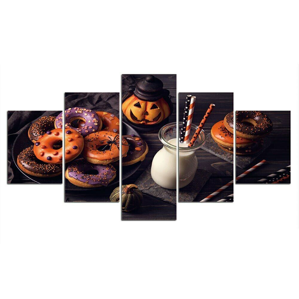 5Pcs Halloween Sweets Pumpkin Decor Canvas Picture Wall Art 5 Pieces Poster HD Print Home Decor Room Decor Pictures 5 Panel
5Pcs Halloween Sweets Pumpkin Decor Canvas Picture Wall Art 5 Pieces Poster HD Print Home Decor Room Decor Pictures 5 Panel