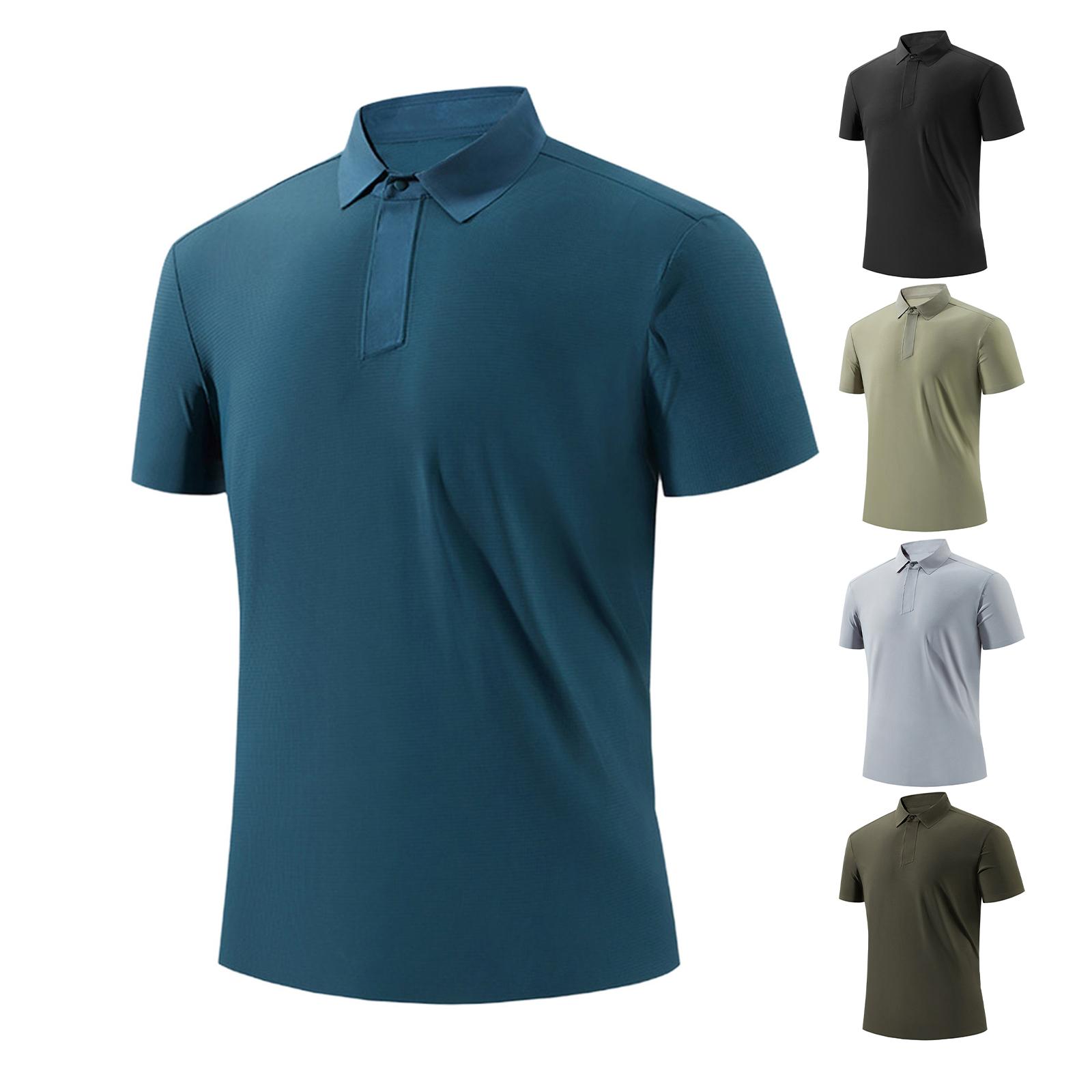 M-5XL Men s Quick-Dry Golf Shirt Short Sleeve, Turn-Down Collar Athletic Top for Tennis Workout & Sports 5XL армія зелений колір
M-5XL Men s Quick-Dry Golf Shirt Short Sleeve, Turn-Down Collar Athletic Top for Tennis Workout & Sports 5XL армія зелений колір