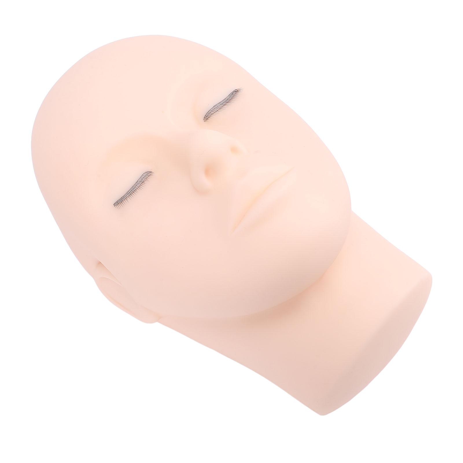 Lash Mannequin Head with 3 Lash Layers Eyelash Mannequin Training Flat Head Doll Face Head for Eyelash Extension Makeup Practice
Lash Mannequin Head with 3 Lash Layers Eyelash Mannequin Training Flat Head Doll Face Head for Eyelash Extension Makeup Practice