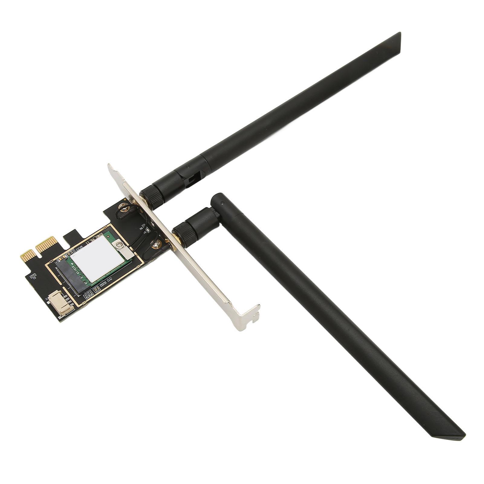 Бездротова мережева карта Високошвидкісна Тридіапазонна Бездротова Bluetooth 5.2 WiFi Карта Адаптер Мережевої Карти для ПК
Бездротова мережева карта Високошвидкісна Тридіапазонна Бездротова Bluetooth 5.2 WiFi Карта Адаптер Мережевої Карти для ПК