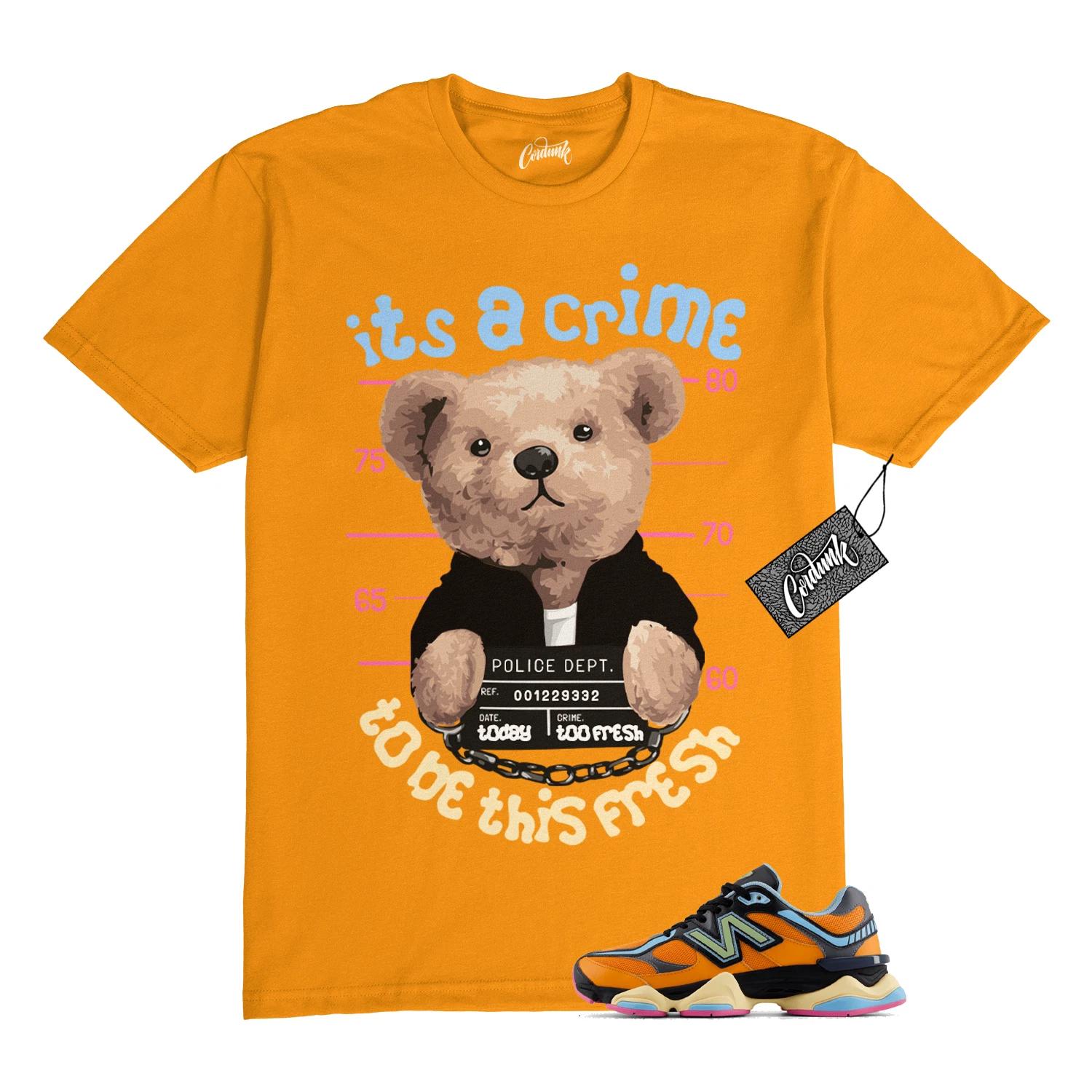 9060 Sun Glow Team Sky Blue Orange Black T Shirt to Match CRIME 3XL
9060 Sun Glow Team Sky Blue Orange Black T Shirt to Match CRIME 3XL