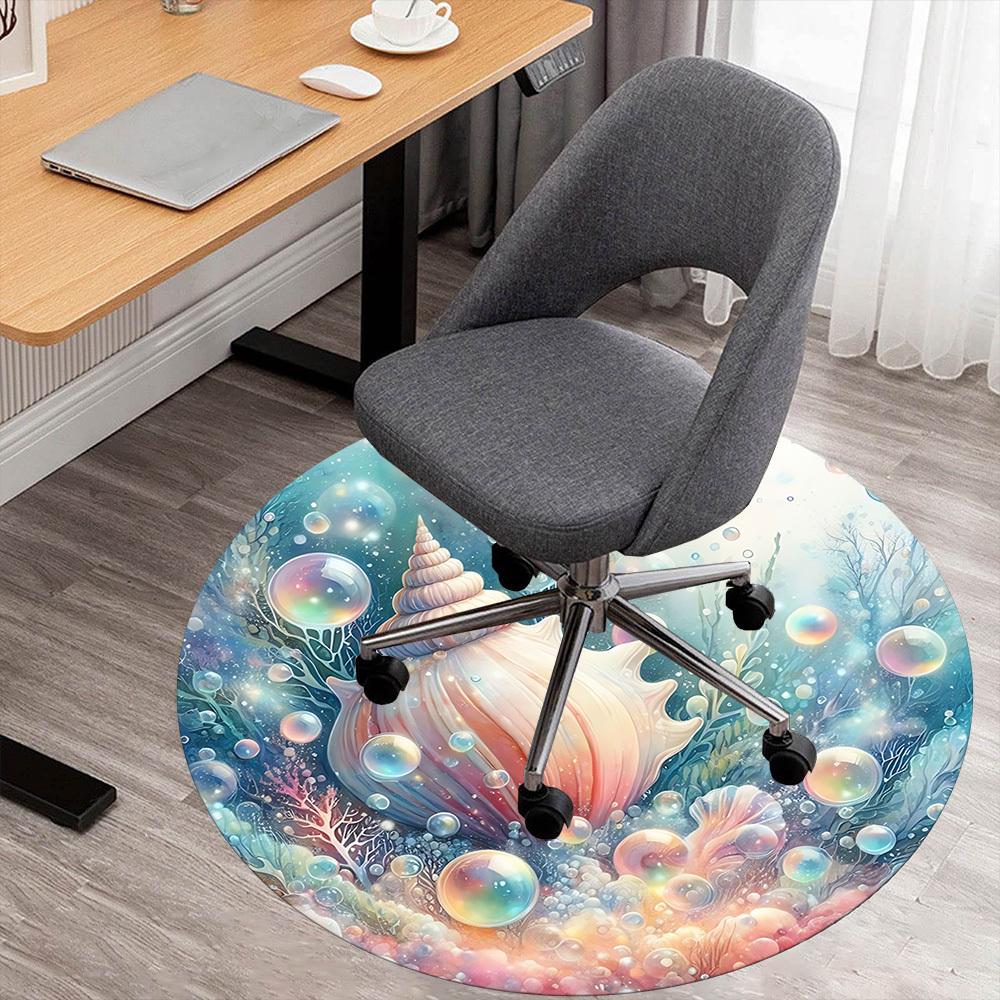 1pc shell ocean Round Chair mat Area Rug - Non-Slip, Floor Mat for Office, Bedroom, and Indoor Decor c1125438 80cm by 80cm
1pc shell ocean Round Chair mat Area Rug - Non-Slip, Floor Mat for Office, Bedroom, and Indoor Decor c1125438 80cm by 80cm