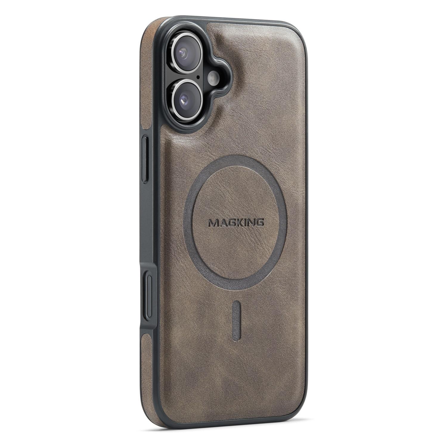 MAGKING Серія K1 Для iPhone 16 Plus Магнітний чохол PC+TPU+Шкіра PU Чохол для телефону Coffee
MAGKING Серія K1 Для iPhone 16 Plus Магнітний чохол PC+TPU+Шкіра PU Чохол для телефону Coffee