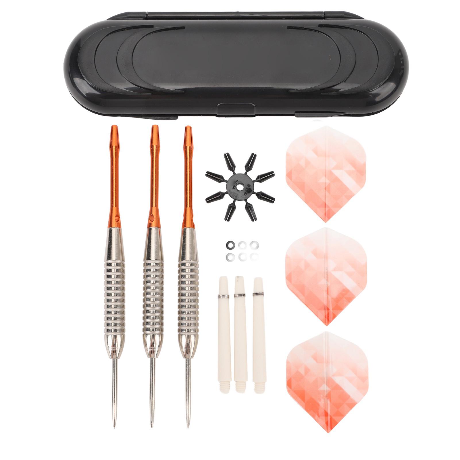 Steel Tip Darts Set Professional Darts Barrel Aluminum Shaft and PET Flights with Storage Case Steel Tip Darts Set
Steel Tip Darts Set Professional Darts Barrel Aluminum Shaft and PET Flights with Storage Case Steel Tip Darts Set