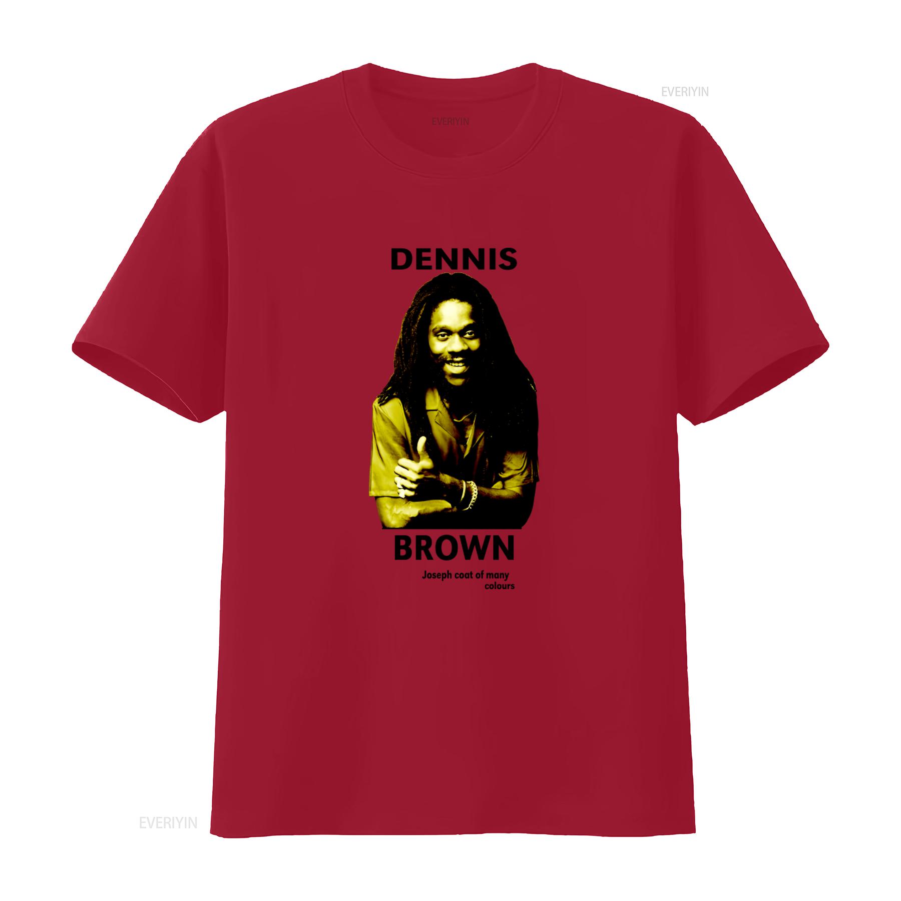1980s Dennis Brown Josephs Coat of Many Colours Album T shirt Retro Music Fan vintage Washed Casual graphic Versatile Unisex S
1980s Dennis Brown Josephs Coat of Many Colours Album T shirt Retro Music Fan vintage Washed Casual graphic Versatile Unisex S