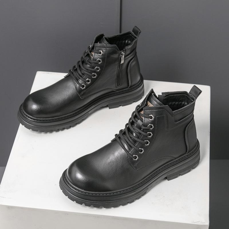 Martin boots new men s boots medium boots casual shoes tooling boots youth new casual shoes fashion lace-up Martin boots 38
Martin boots new men s boots medium boots casual shoes tooling boots youth new casual shoes fashion lace-up Martin boots 38