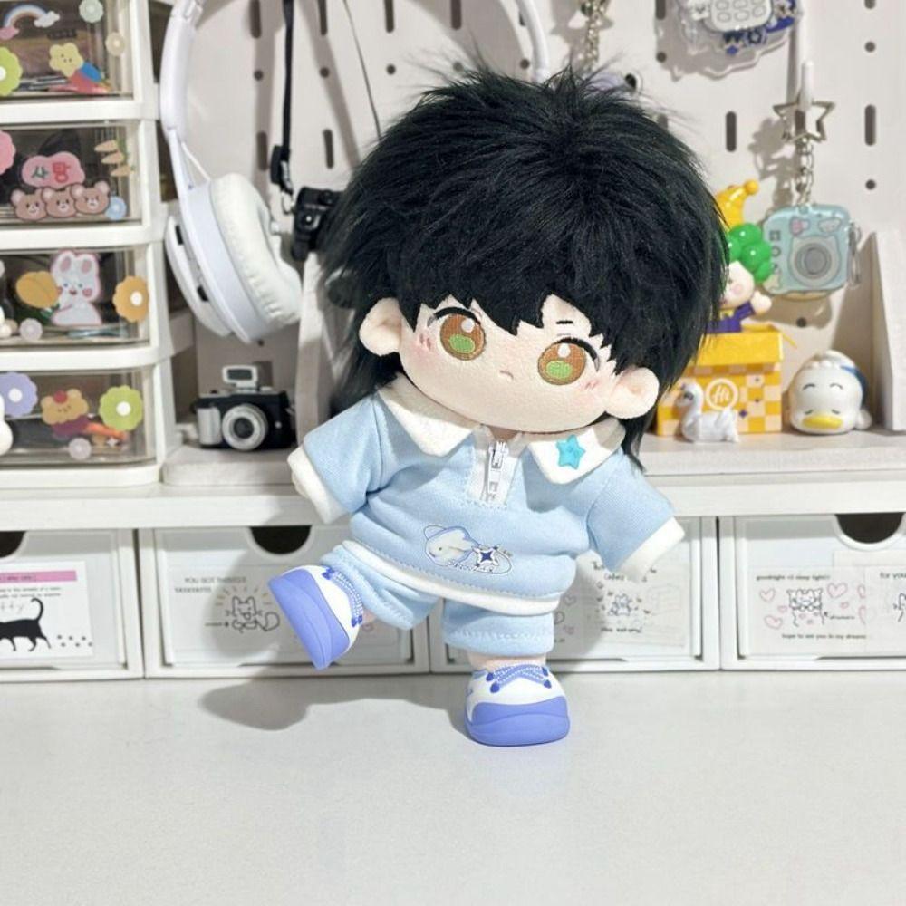 Suit 20cm Cotton Doll s Clothes Multicolor Star Doll Clothes Doll Overall Set Toy Accessories style A
Suit 20cm Cotton Doll s Clothes Multicolor Star Doll Clothes Doll Overall Set Toy Accessories style A