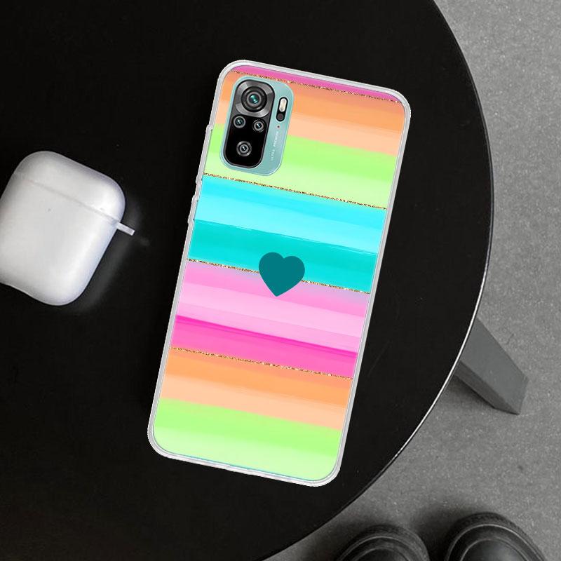 Rainbow Gradient Love Phone Case Cover for Xiaomi Redmi Note 15 14 13 12 11 Pro Plus 14S 12S 11S 11T 11E 10S 10 Customized Funda Redmi Note 13 5G
Rainbow Gradient Love Phone Case Cover for Xiaomi Redmi Note 15 14 13 12 11 Pro Plus 14S 12S 11S 11T 11E 10S 10 Customized Funda Redmi Note 13 5G