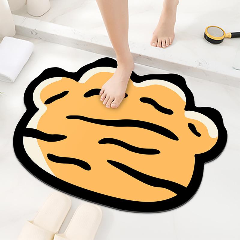 Мультяшный тигровый год диатомовая грязь мягкий напольный коврик для ванной комнаты впитывающий дверной коврик бытовой нескользящий коврик для ног ковер для входа 45x53cm
Мультяшный тигровый год диатомовая грязь мягкий напольный коврик для ванной комнаты впитывающий дверной коврик бытовой нескользящий коврик для ног ковер для входа 45x53cm