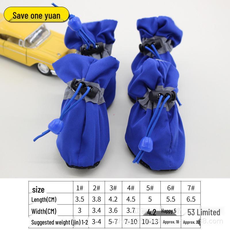 Противоскользящие ботинки для собак с мягкой подошвой для маленьких и средних собак - Надежная посадка для весны и осени 2
Противоскользящие ботинки для собак с мягкой подошвой для маленьких и средних собак - Надежная посадка для весны и осени 2