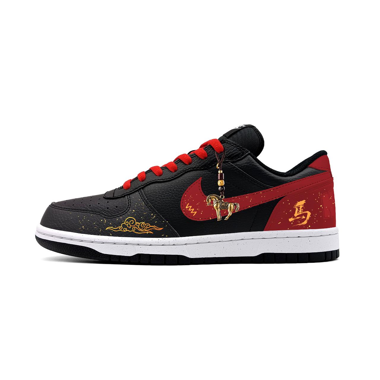 Nike Big Low top Skateboard Shoes Men s Red Black Gold 355152-016(Team1749-) 42.5
Nike Big Low top Skateboard Shoes Men s Red Black Gold 355152-016(Team1749-) 42.5