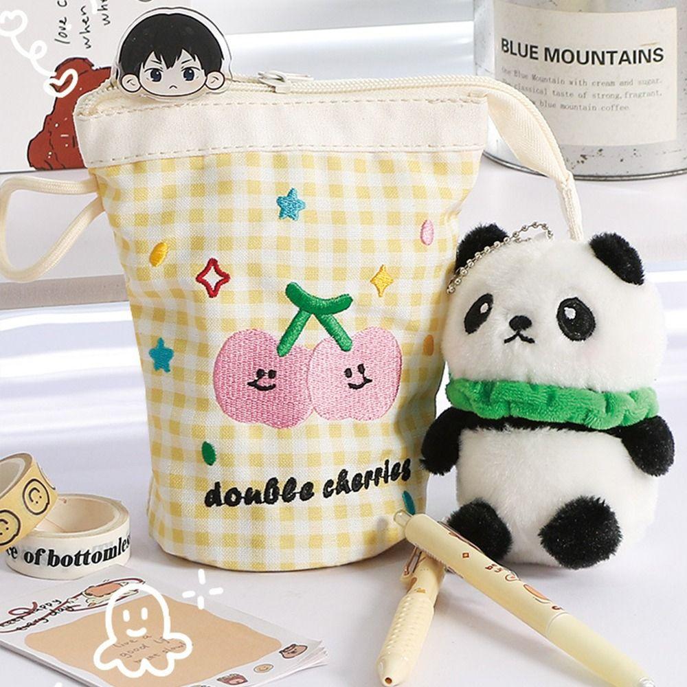Gifts Portable Plaid Pen Bag Dopamine Contrast Color Vertical Pen Holder Large Capacity Stationery Bags синій
Gifts Portable Plaid Pen Bag Dopamine Contrast Color Vertical Pen Holder Large Capacity Stationery Bags синій