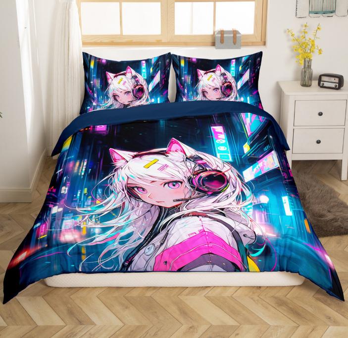 Sci-Fi Illustration Duvet Cover Sets For Kids Teens Queen Size Quilt Covers Virtual Reality Futurism Bedspread Cover Room Decor EU Single(135*200cm)3pcs
Sci-Fi Illustration Duvet Cover Sets For Kids Teens Queen Size Quilt Covers Virtual Reality Futurism Bedspread Cover Room Decor EU Single(135*200cm)3pcs
