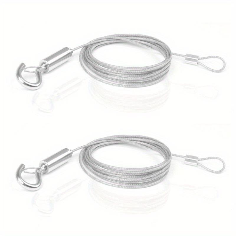 20kg Heavy Duty Stainless Steel Suspension Wire Picture Frame Hanging Rope Barbecue Lanyard Bearing Capacity 1Pc
20kg Heavy Duty Stainless Steel Suspension Wire Picture Frame Hanging Rope Barbecue Lanyard Bearing Capacity 1Pc