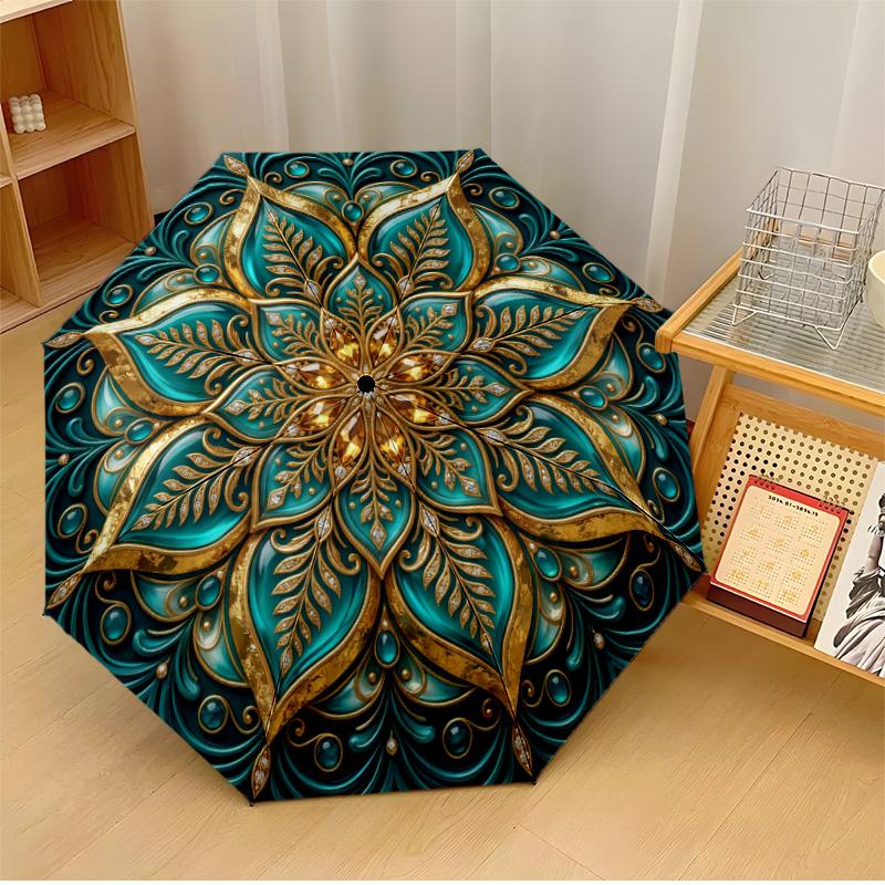 Golden Sunflowers Artwork 1 Theme Automatic Umbrella Compact 8-Rib Design Sturdy Construction Durable Umbrella Stylish Accessory
Golden Sunflowers Artwork 1 Theme Automatic Umbrella Compact 8-Rib Design Sturdy Construction Durable Umbrella Stylish Accessory