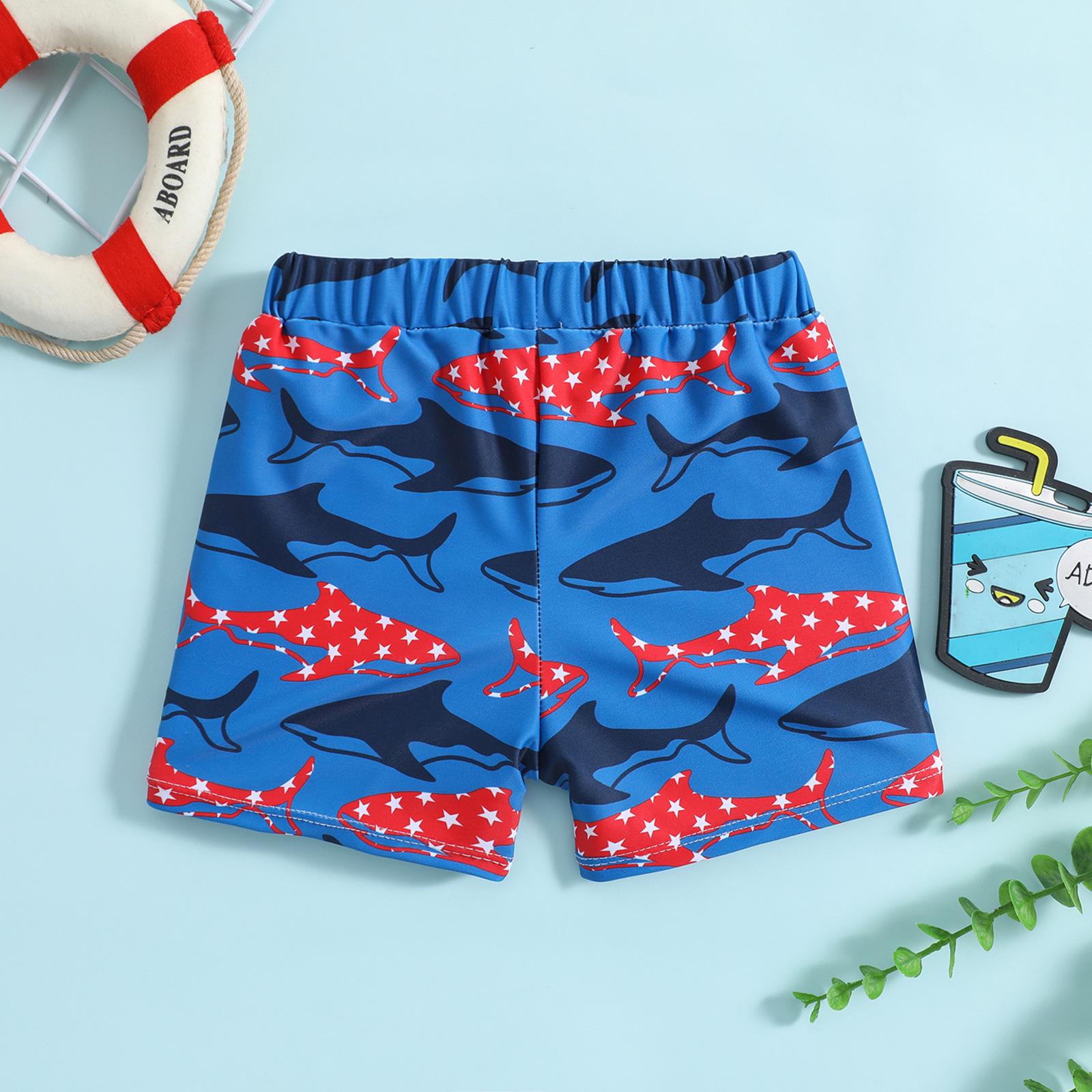 New Shark Print Boys Swim Trunks - Children s Cartoon Beachwear 12-18 Months синий
New Shark Print Boys Swim Trunks - Children s Cartoon Beachwear 12-18 Months синий