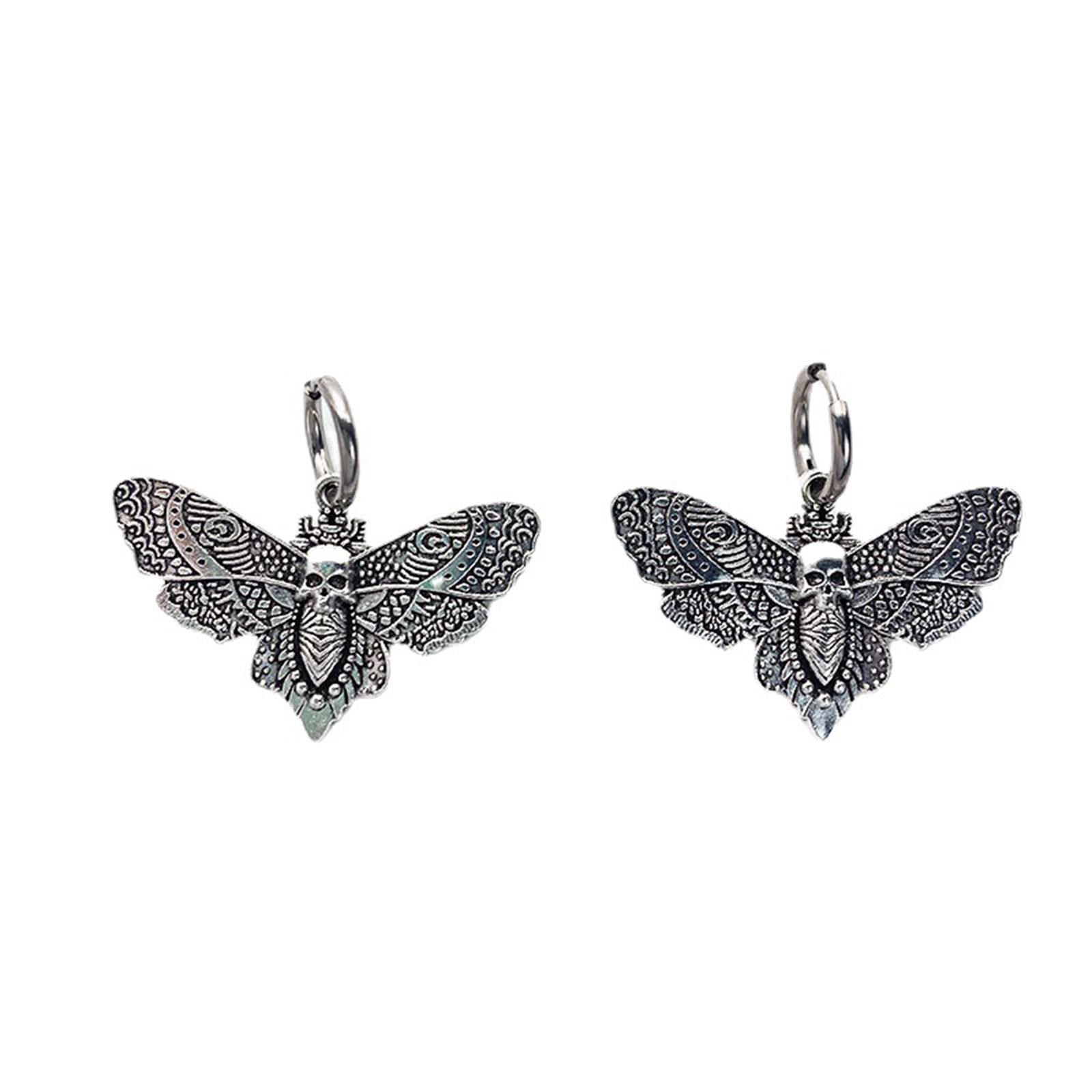 1 Pair Punk Moth Earrings Insect Dangle Ear Hook Ear Buckle Halloween Costume Accessories Hip Hop Pendant Jewelry 1
1 Pair Punk Moth Earrings Insect Dangle Ear Hook Ear Buckle Halloween Costume Accessories Hip Hop Pendant Jewelry 1