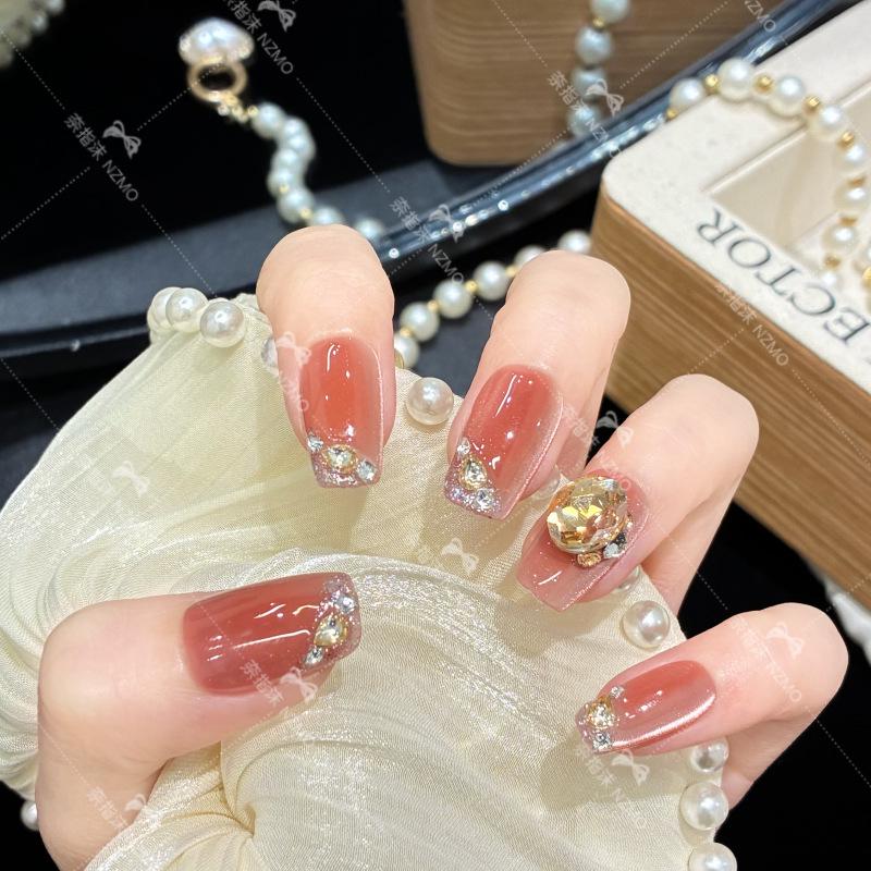 Y07 Luxury Champagne Rhinestone Cat Eye Brightening Nails for Sophisticated Elegance Extra Small - Very Small/Narrow Nails
Y07 Luxury Champagne Rhinestone Cat Eye Brightening Nails for Sophisticated Elegance Extra Small - Very Small/Narrow Nails