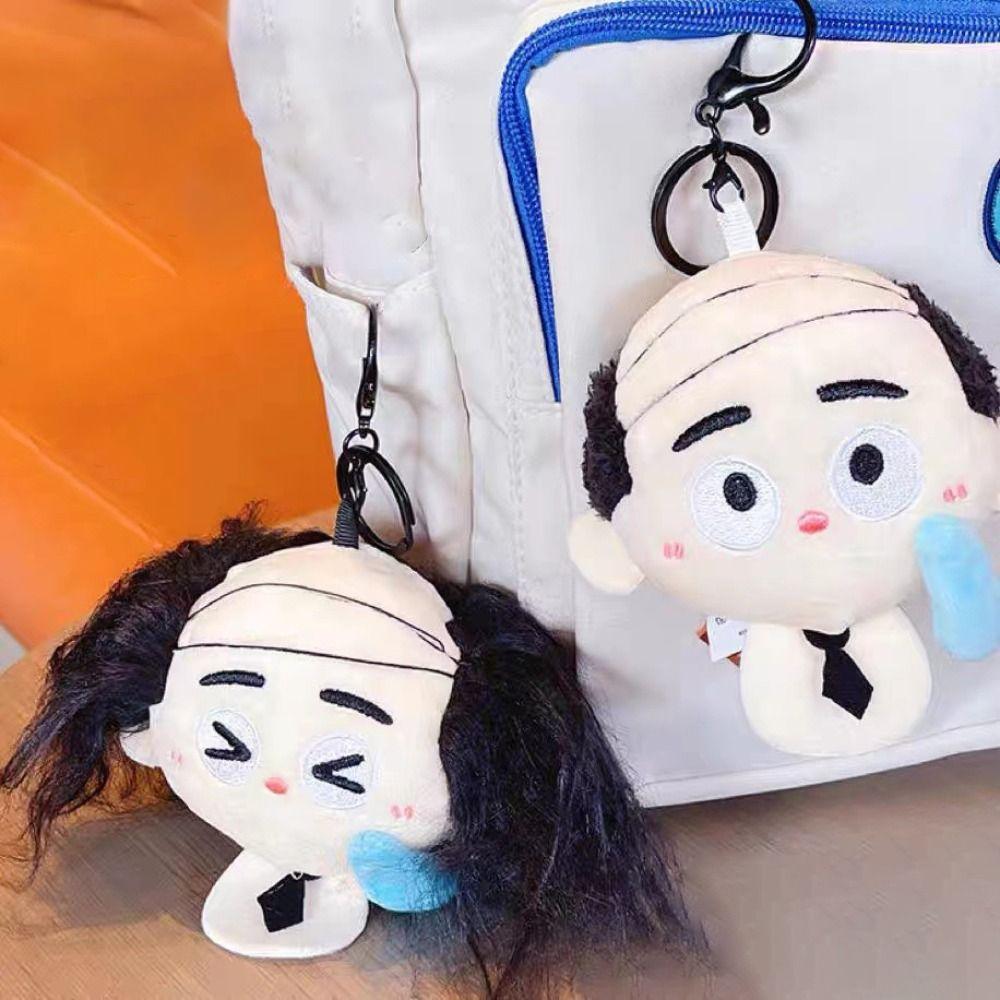 Soft Baldness Doll Pendant Creative Laborer Doll Plush Toys Plush Cartoon Keychain Couple Baldness Style
Soft Baldness Doll Pendant Creative Laborer Doll Plush Toys Plush Cartoon Keychain Couple Baldness Style