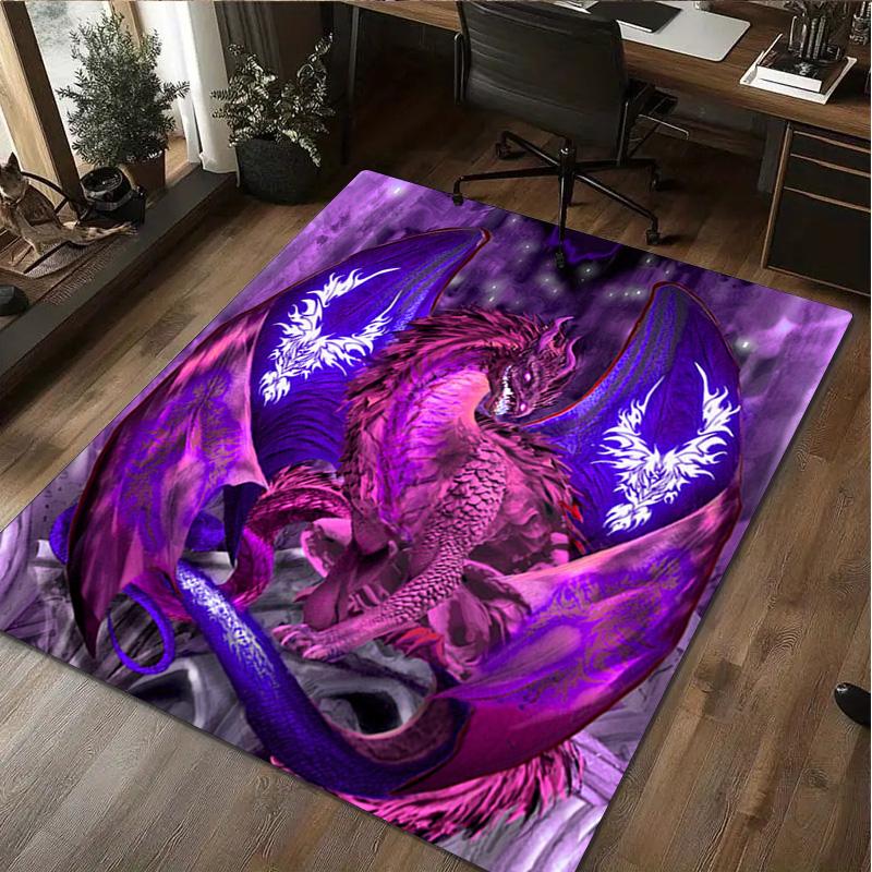 1Pc Dragon Print Rug - home decoration Carpet For Living Room Bedroom Flooring Computer Chair Area Rug 40x60cm( 15x23in )
1Pc Dragon Print Rug - home decoration Carpet For Living Room Bedroom Flooring Computer Chair Area Rug 40x60cm( 15x23in )