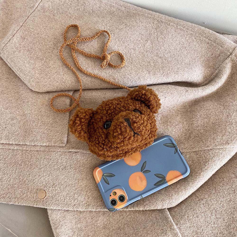 Cute Children Baby Girls Cartoon Messenger Bag Plush Bear Shoulder Bag Mini Purse Bags Wallet коричневий
Cute Children Baby Girls Cartoon Messenger Bag Plush Bear Shoulder Bag Mini Purse Bags Wallet коричневий