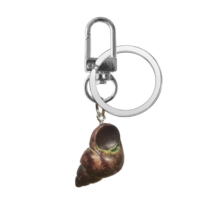 Realistic Snail Shell Keychain Resin Food Inspired Design Sturdy Lightweight Accessory For Keyrings And Bags
Realistic Snail Shell Keychain Resin Food Inspired Design Sturdy Lightweight Accessory For Keyrings And Bags