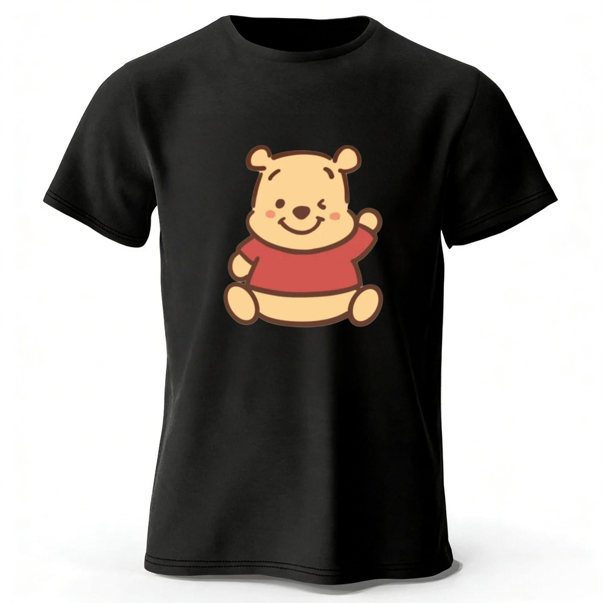 Fashion New Style Winnie The Pooh Pure Cotton Shortsleeve Menswomens Daily Casual Soft Highquality Plussize Tshirt M
Fashion New Style Winnie The Pooh Pure Cotton Shortsleeve Menswomens Daily Casual Soft Highquality Plussize Tshirt M