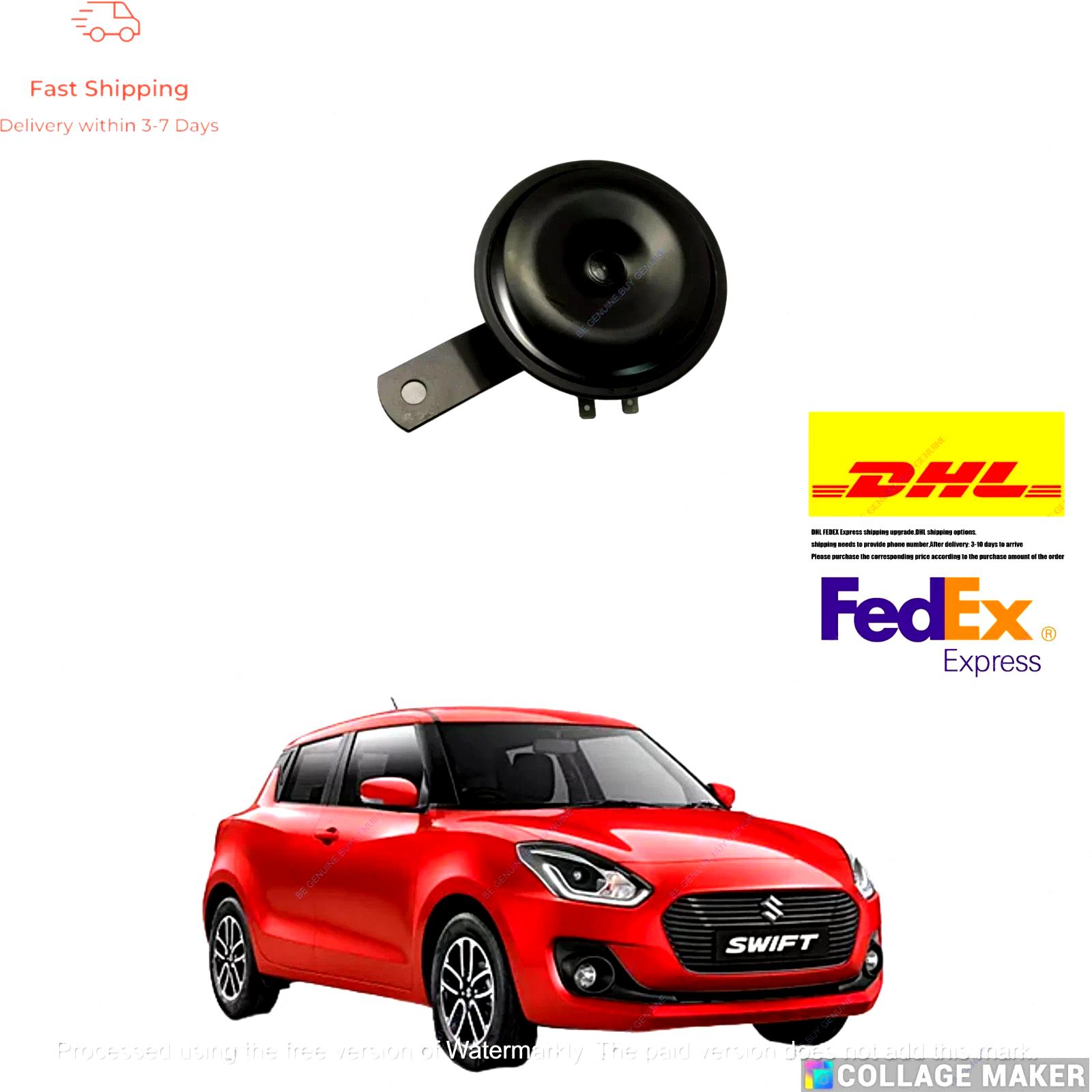Genuine Oem Horn High Pitched For Suzuki Swift 2018-2022 Model 38500M55R10
Genuine Oem Horn High Pitched For Suzuki Swift 2018-2022 Model 38500M55R10