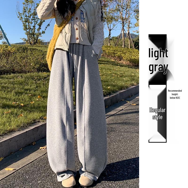 Coffee Glutinous Rice Wide-Leg Pants: Women s Autumn/Winter 2025 High-Waisted Loose Velvet-Slimming Banana Scimitar Design. S
Coffee Glutinous Rice Wide-Leg Pants: Women s Autumn/Winter 2025 High-Waisted Loose Velvet-Slimming Banana Scimitar Design. S