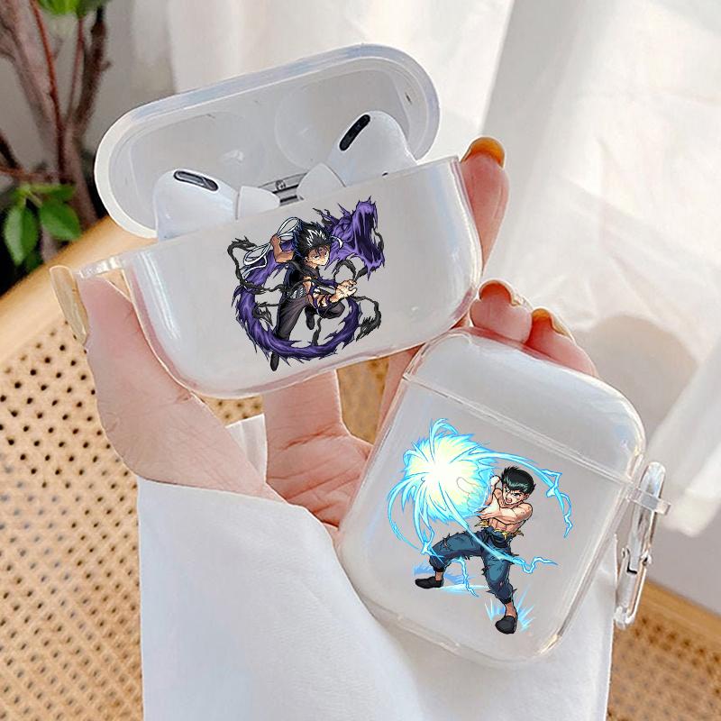 Yu Yu Hakusho Аниме Прозрачный чехол из ТПУ для Airpods Pro 2 1 3 Yuusuke Hiei Kurama Kazuma Мягкий силиконовый чехол для наушников
Yu Yu Hakusho Аниме Прозрачный чехол из ТПУ для Airpods Pro 2 1 3 Yuusuke Hiei Kurama Kazuma Мягкий силиконовый чехол для наушников