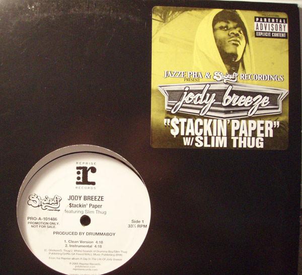 12inch Record JODY BREEZE - $tackin Paper PROA101486 Reprise Records 2004 US Rap & Hip-Hop/R&B Used
12inch Record JODY BREEZE - $tackin Paper PROA101486 Reprise Records 2004 US Rap & Hip-Hop/R&B Used