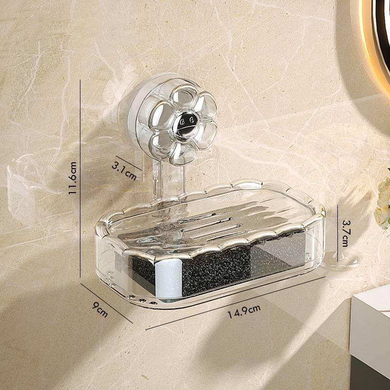Держатель для мыла на присоске, съемная мыльница для ванной комнаты со сливом воды, настенная передвижная мыльница, аксессуары для ванной комнаты
Держатель для мыла на присоске, съемная мыльница для ванной комнаты со сливом воды, настенная передвижная мыльница, аксессуары для ванной комнаты
