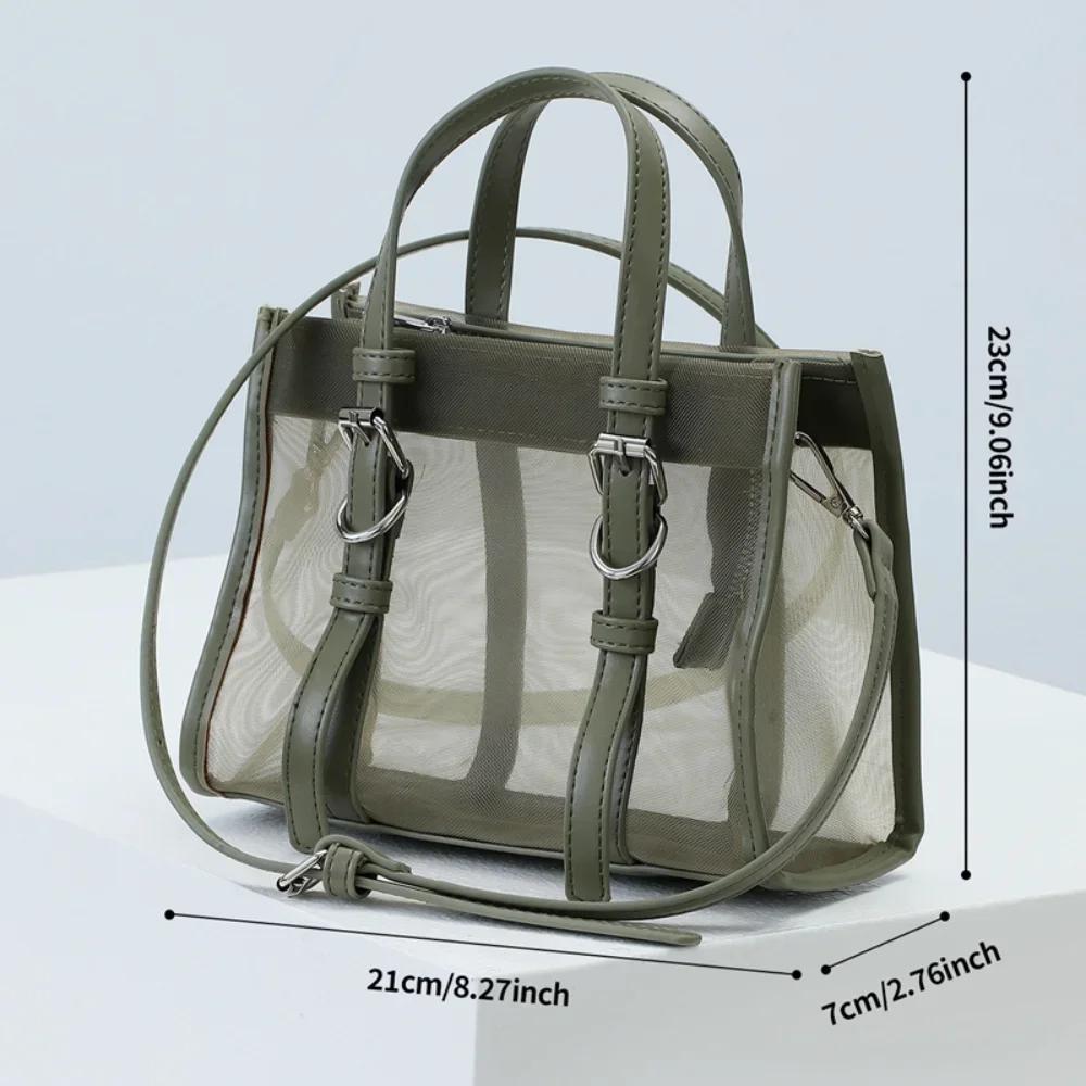 Women s Fashion Yoga Transparent Mesh Bag Luggage Sports Large-Capacity Mesh Beach Bag Swimming Bag Outdoor Fitness Bag
Women s Fashion Yoga Transparent Mesh Bag Luggage Sports Large-Capacity Mesh Beach Bag Swimming Bag Outdoor Fitness Bag