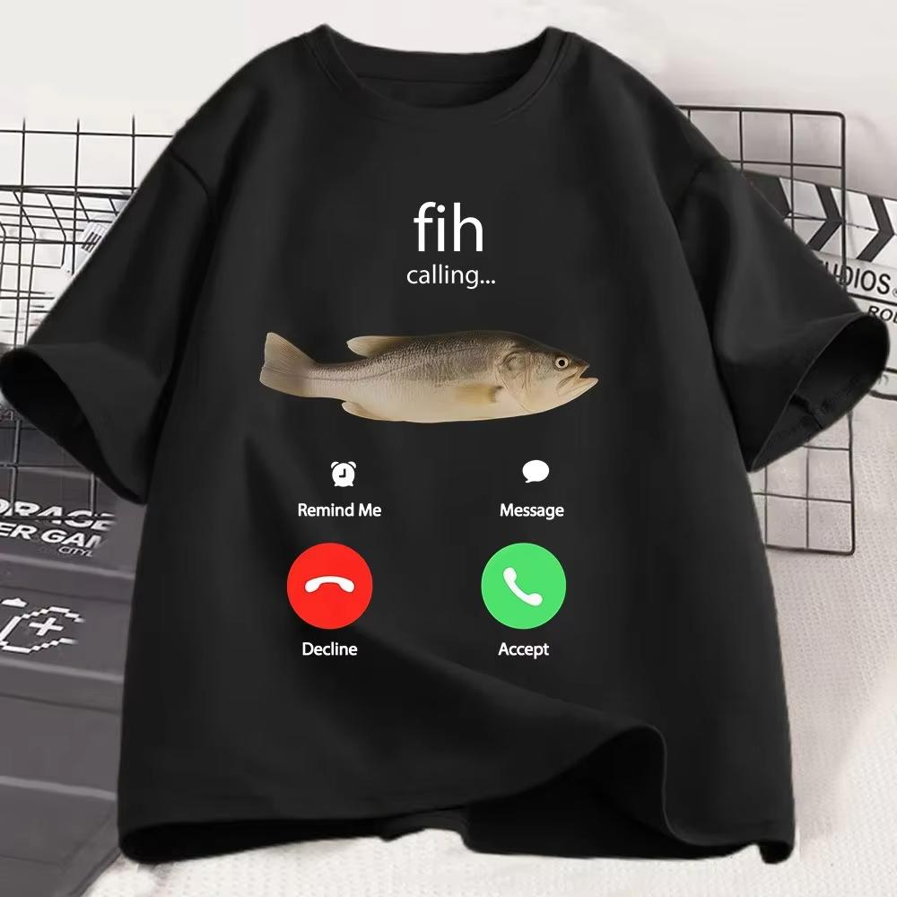 Fih Calling Remind Me Message Decline Accept Phone Call Fish Tshirts Funny FishUnisex Outfit Tshirts Unisex Women Cotton Casual Tees 4XL
Fih Calling Remind Me Message Decline Accept Phone Call Fish Tshirts Funny FishUnisex Outfit Tshirts Unisex Women Cotton Casual Tees 4XL