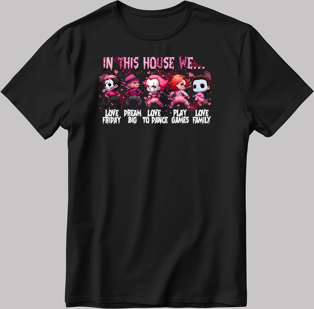 В этом доме есть кое-какие ужасы S. Футболка мужская / женская с рукавом V076 4XL
В этом доме есть кое-какие ужасы S. Футболка мужская / женская с рукавом V076 4XL