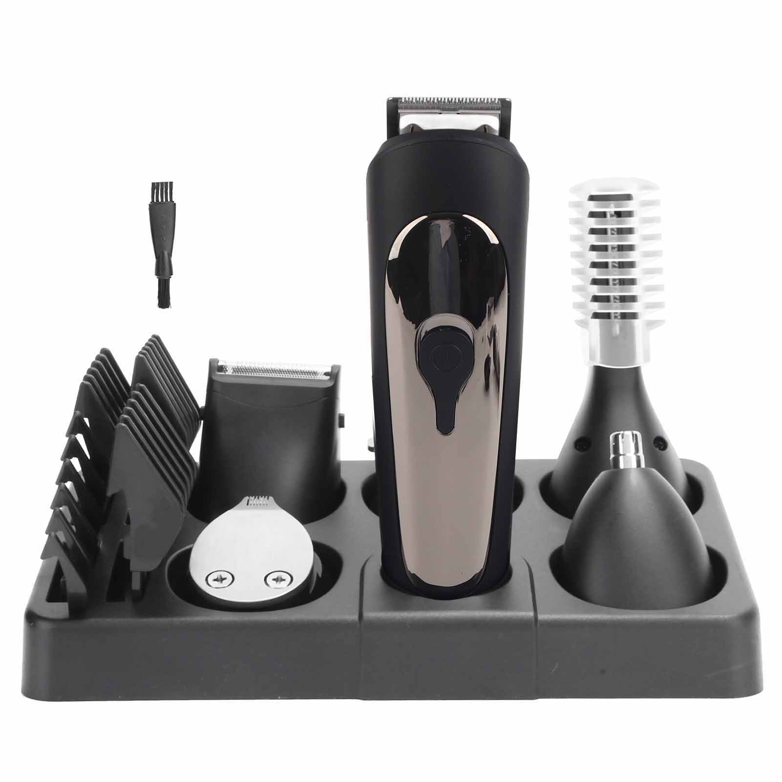 Многофункциональная электрическая машинка для стрижки волос, набор для бритья и карвинга волос в носу
Многофункциональная электрическая машинка для стрижки волос, набор для бритья и карвинга волос в носу