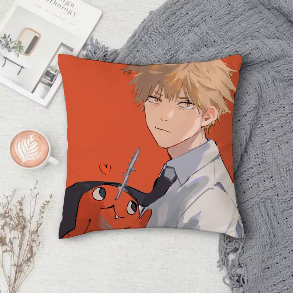 CChainsaw Mann Doublesided Printed Square Pillow Cover Decorative Cushion Cover for Sofa Bedroom Bedside 30X30cm
CChainsaw Mann Doublesided Printed Square Pillow Cover Decorative Cushion Cover for Sofa Bedroom Bedside 30X30cm