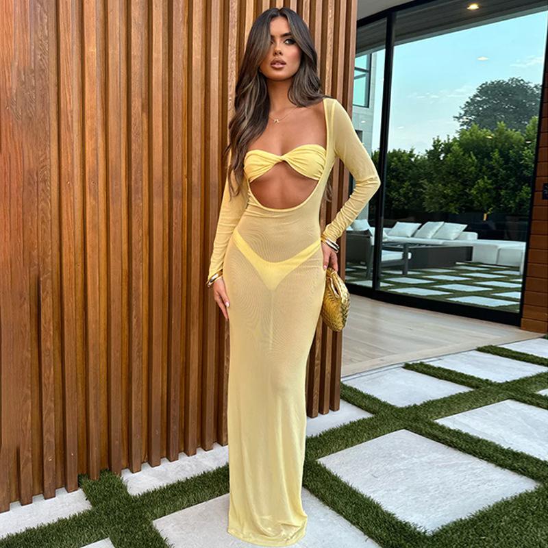 Платье-рубашка с узкой талией, открывающее живот и сексуальное, соблазнительное, без бретелек, с утягивающей талию юбкой «рыбий хвост» S жёлтый
Платье-рубашка с узкой талией, открывающее живот и сексуальное, соблазнительное, без бретелек, с утягивающей талию юбкой «рыбий хвост» S жёлтый