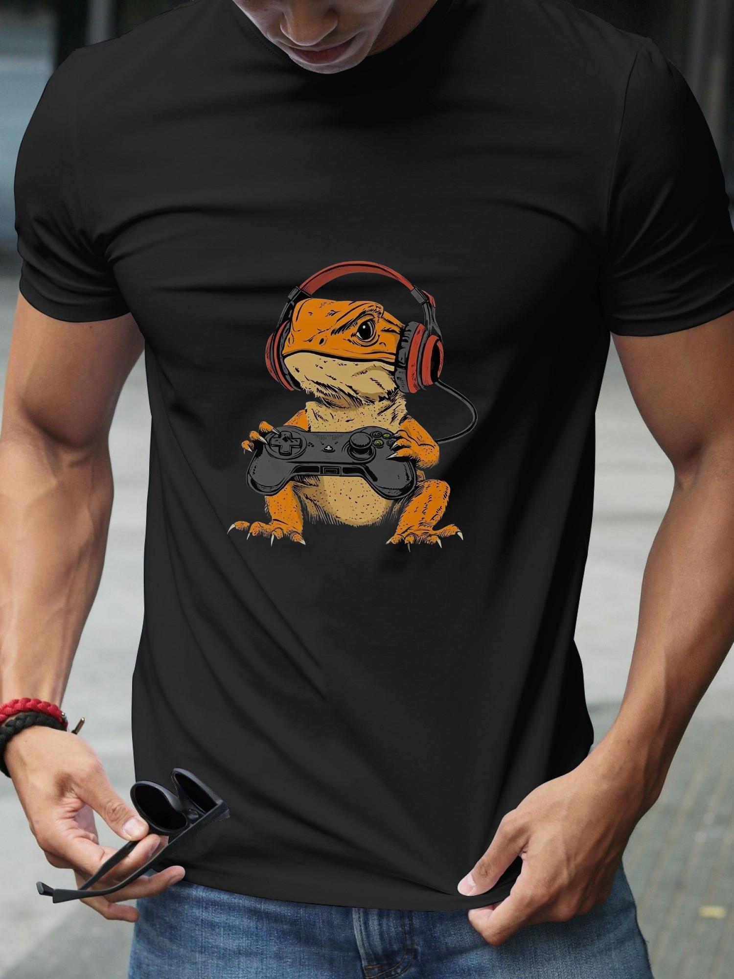 1pc Bearded dragon gamer black T-shirt XXL
1pc Bearded dragon gamer black T-shirt XXL