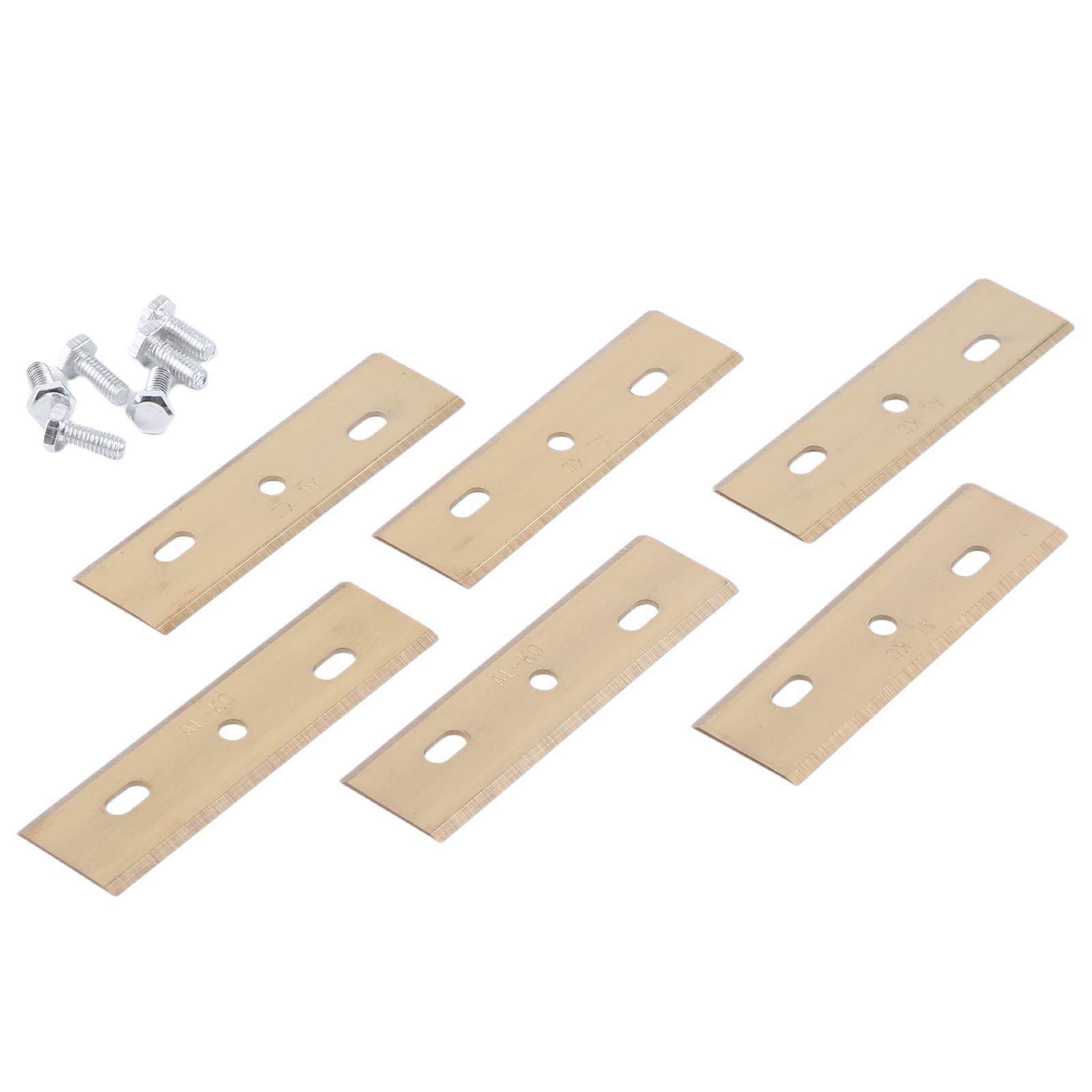 6 Pack Lawn Robot Blade with Screws Accessories Robotic Lawn Mower Cutting Blade Compatible for ALKO Robolinho Lawn Mowers золотий
6 Pack Lawn Robot Blade with Screws Accessories Robotic Lawn Mower Cutting Blade Compatible for ALKO Robolinho Lawn Mowers золотий