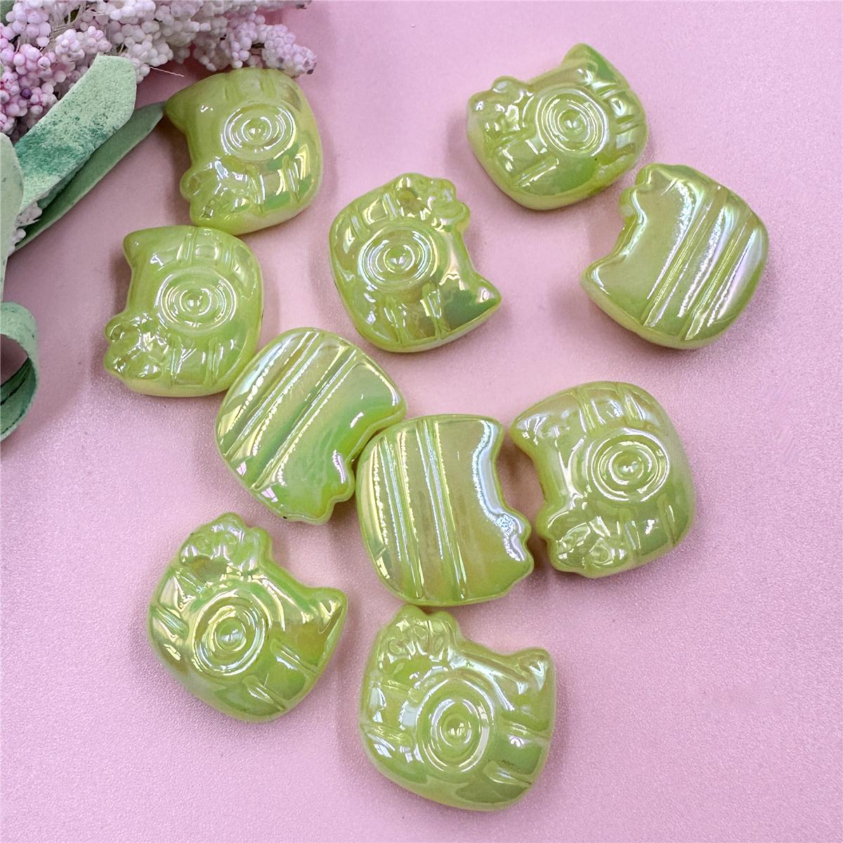 Акрил в форме камеры 20,8*24 мм 10 шт. DIY ювелирные аксессуары браслет ожерелье изготовление материалов ручной работы мода УФ красочные подвесные аксессуары зелёный
Акрил в форме камеры 20,8*24 мм 10 шт. DIY ювелирные аксессуары браслет ожерелье изготовление материалов ручной работы мода УФ красочные подвесные аксессуары зелёный