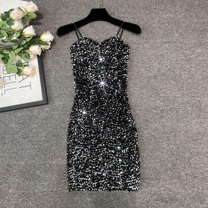Velvet Sequin Lace-up Bodycon Mini Skirt for Women - Autumn/Winter Collection Small срібний/чорний
Velvet Sequin Lace-up Bodycon Mini Skirt for Women - Autumn/Winter Collection Small срібний/чорний