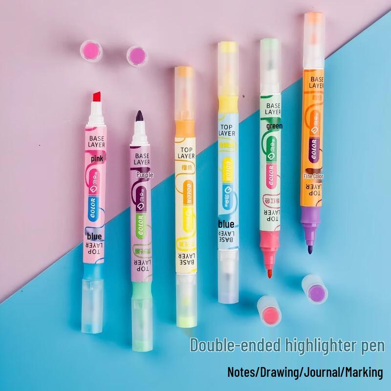 Новое поступление: Двухсторонний многослойный цветной маркер-хайлайтер - Студенческий цветной маркер Other
Новое поступление: Двухсторонний многослойный цветной маркер-хайлайтер - Студенческий цветной маркер Other