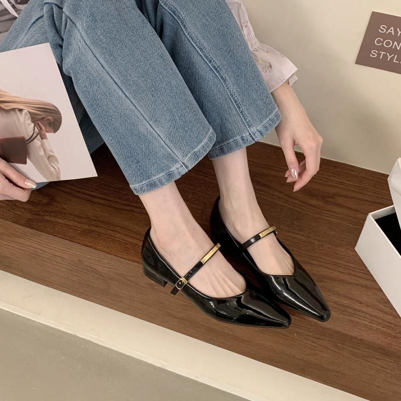 Pointed Toe High Heels Women s Shoes ,A Single Buckle Strap Versatile Single Shoe Metal Buckle Flat Bottomed Shallow Mouth Shoes 40 чорний
Pointed Toe High Heels Women s Shoes ,A Single Buckle Strap Versatile Single Shoe Metal Buckle Flat Bottomed Shallow Mouth Shoes 40 чорний