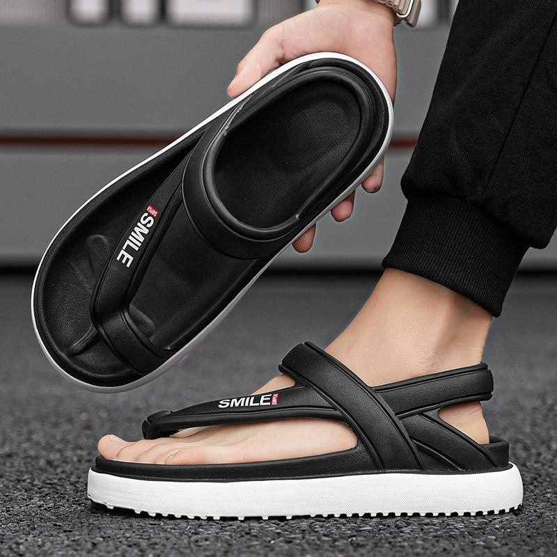 Beach cool slippers couple summer new lightweight toe slippers home outdoor street shot flat sandals 36 чёрный
Beach cool slippers couple summer new lightweight toe slippers home outdoor street shot flat sandals 36 чёрный