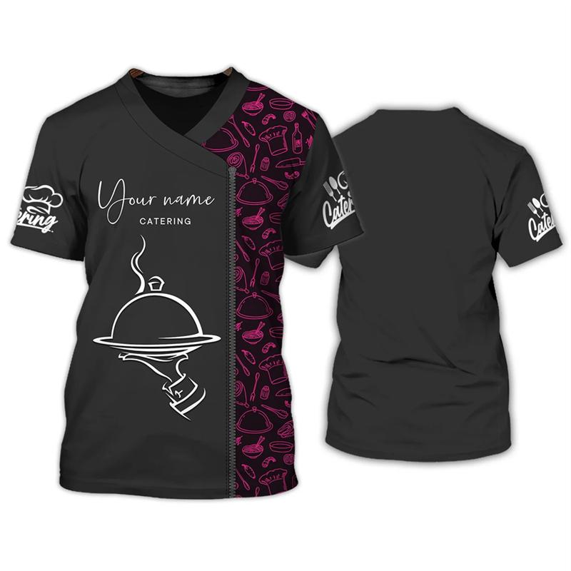 Fashion Chef Graphic T Shirts for Men Summer Casual Short Sleeve Custom Name 3D Printed T-shirts Loose Breathable Pullovers Tees 6XL
Fashion Chef Graphic T Shirts for Men Summer Casual Short Sleeve Custom Name 3D Printed T-shirts Loose Breathable Pullovers Tees 6XL
